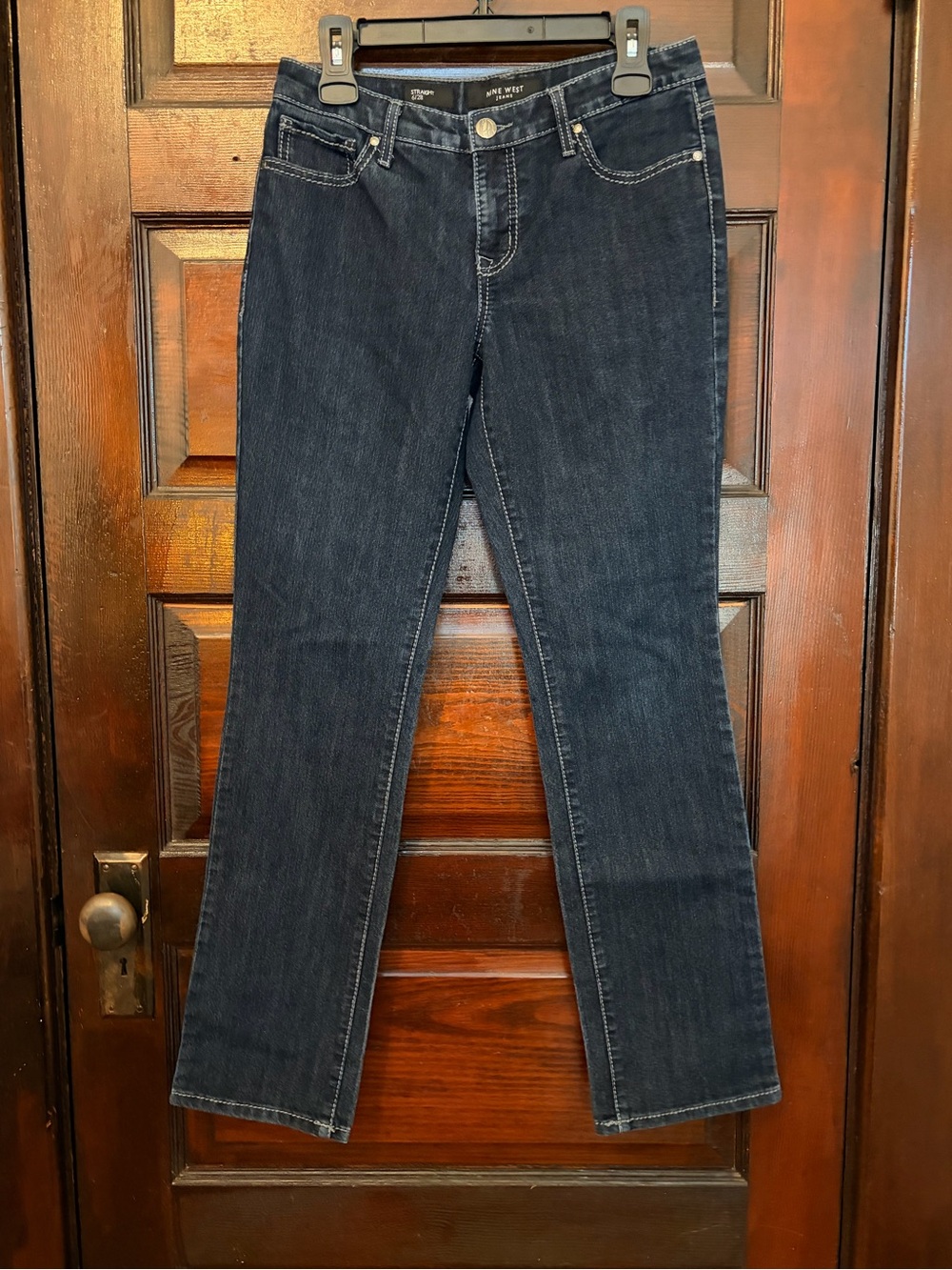 Nine West Dark Wash Boot-Cut Jeans